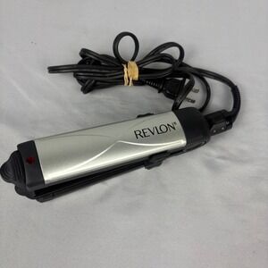 Revlon Compact Travel Flat Iron 1 Inch Ceramic Hair Straightener RVST2122